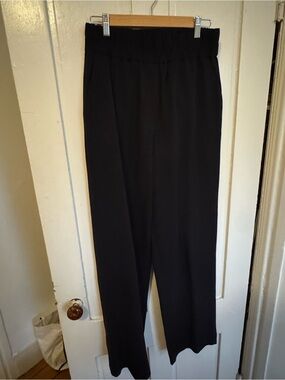 Universal Standard Black Wide-Leg Pull-On Pants